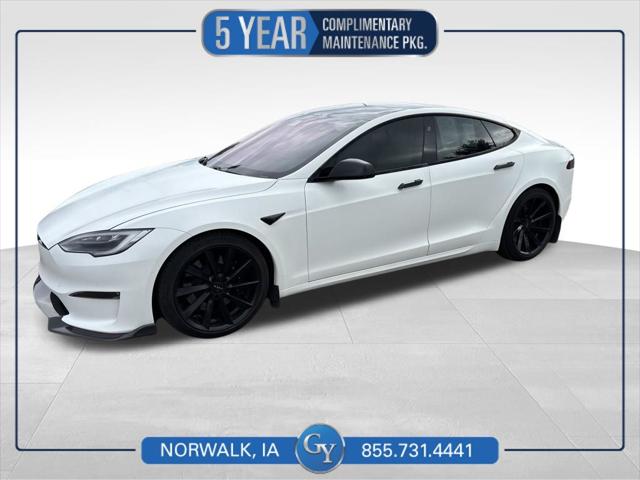 2021 Tesla Model S Plaid Tri Motor All-Wheel Drive for sale in Norwalk, IA