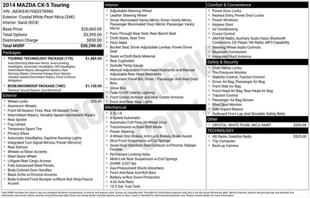 2014 Mazda CX-5 Touring 2014 Mazda CX-5 Touring