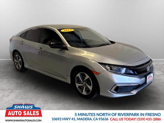 2019 Honda Civic LX for sale in Madera, CA