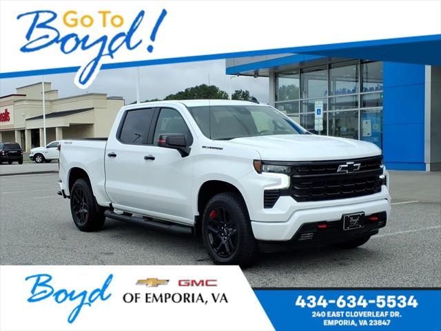 2026 Chevrolet Silverado 1500 4WD Crew Cab Short Bed RST for sale in Emporia, VA
