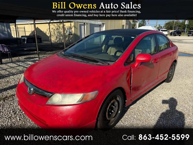 2007 Honda Civic LX for sale in South Avon Park, FL