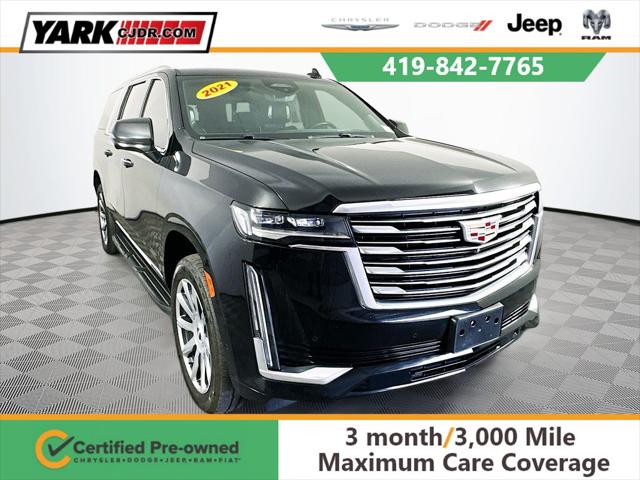 2021 Cadillac Escalade ESV 4WD Premium Luxury Platinum for sale in Toledo, OH