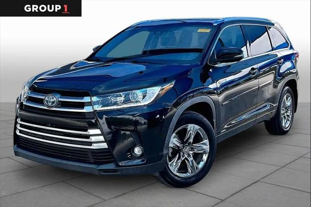 2019 Toyota Highlander Hybrid Limited Platinum for sale in San Antonio, TX