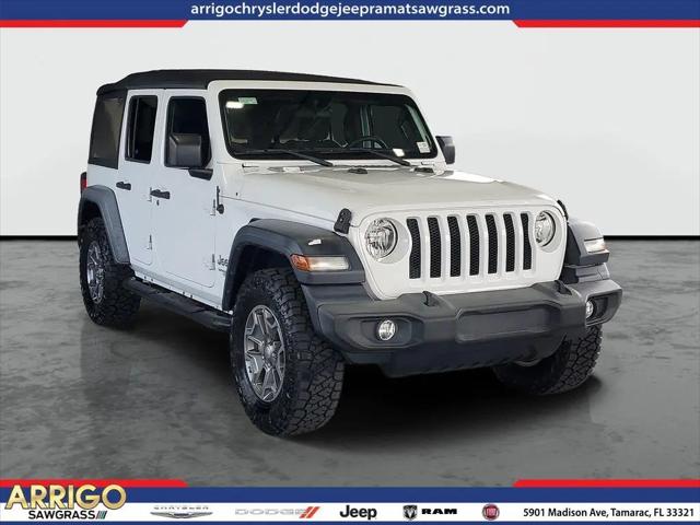 2018 Jeep Wrangler Unlimited Sport 4x4 for sale in Tamarac, FL