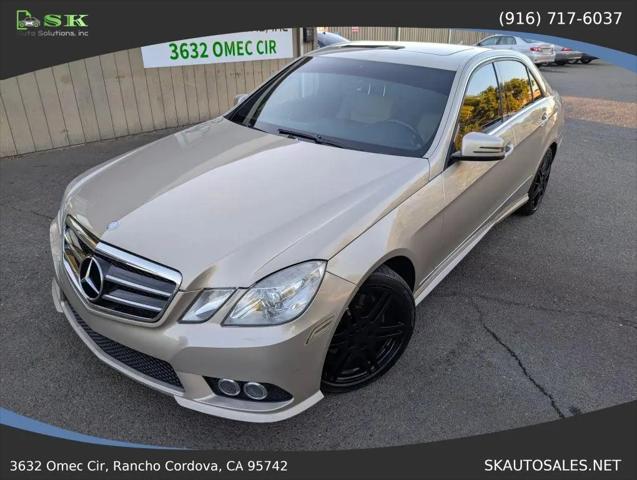 2010 Mercedes-Benz E 350 4MATIC for sale in Rancho Cordova, CA