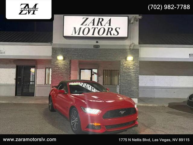 2017 Ford Mustang EcoBoost Premium for sale in Las Vegas, NV