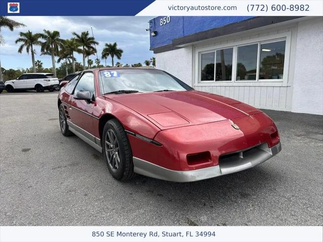 1987 Pontiac Fiero GT 2D Coupe for sale in Stuart, FL