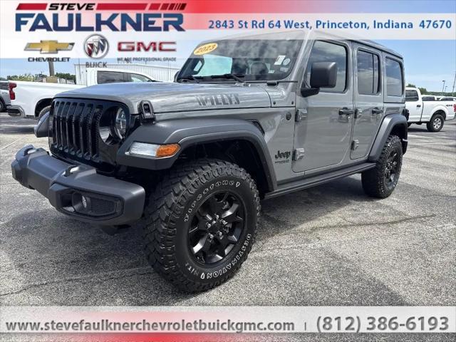 2022 Jeep Wrangler Unlimited Willys 4x4 for sale in Princeton, IN