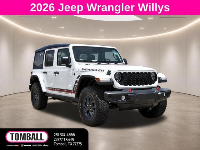 2026 Jeep Wrangler 4-Door Willys 41 2026 Jeep Wrangler 4-Door Willys 41