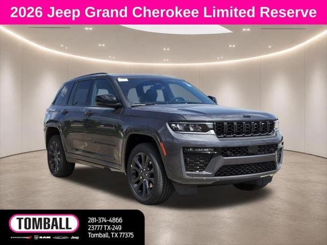 2026 Jeep Grand Cherokee GRAND CHEROKEE LIMITED RESERVE 4X4 2026 Jeep Grand Cherokee GRAND CHEROKEE LIMITED RESERVE 4X4
