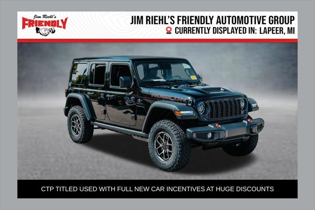 2026 Jeep Wrangler 4-Door Rubicon 4x4 for sale in Lapeer, MI