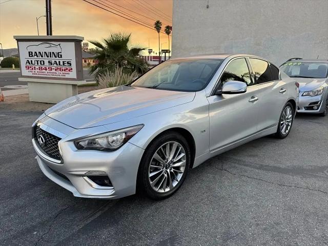 2018 INFINITI Q50 3.0t LUXE for sale in Banning, CA