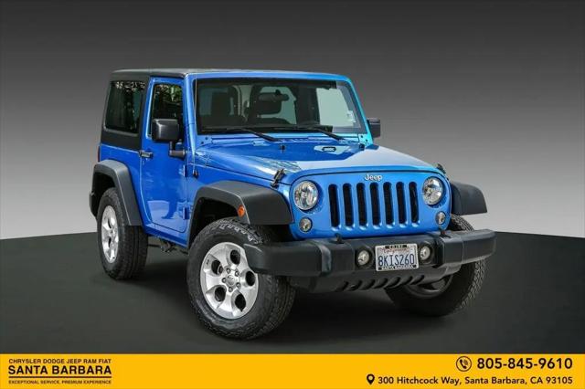 2016 Jeep Wrangler Sport for sale in Santa Barbara, CA