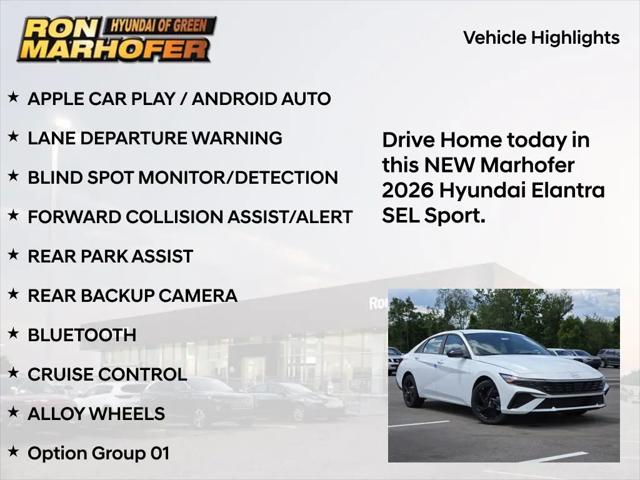 2026 Hyundai Elantra SEL Sport