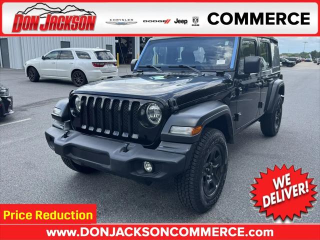 2023 Jeep Wrangler 4-Door Sport 4x4 for sale in Commerce, GA