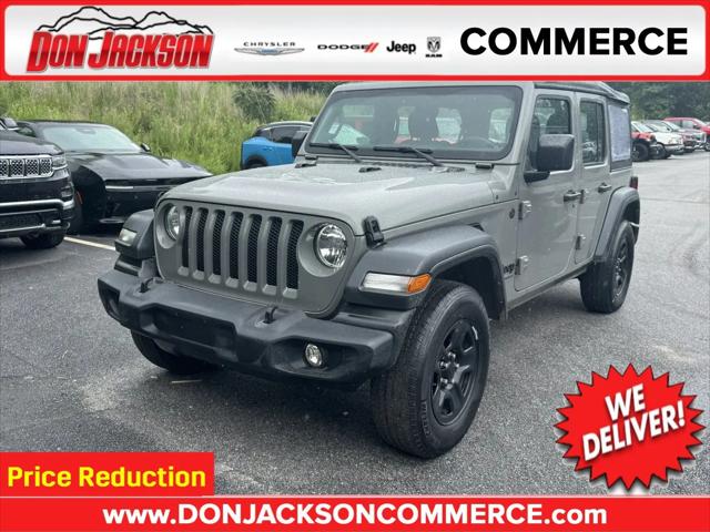 2023 Jeep Wrangler 4-Door Sport 4x4 for sale in Commerce, GA