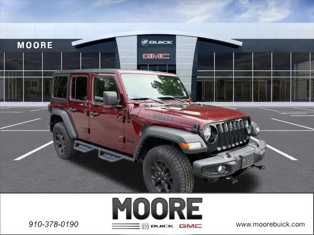2021 Jeep Wrangler Willys 4x4 for sale in Jacksonville, NC