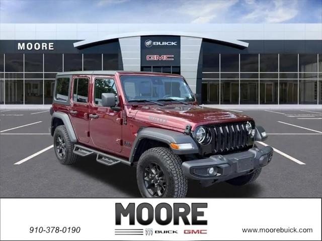 2021 Jeep Wrangler Willys 4x4 for sale in Jacksonville, NC
