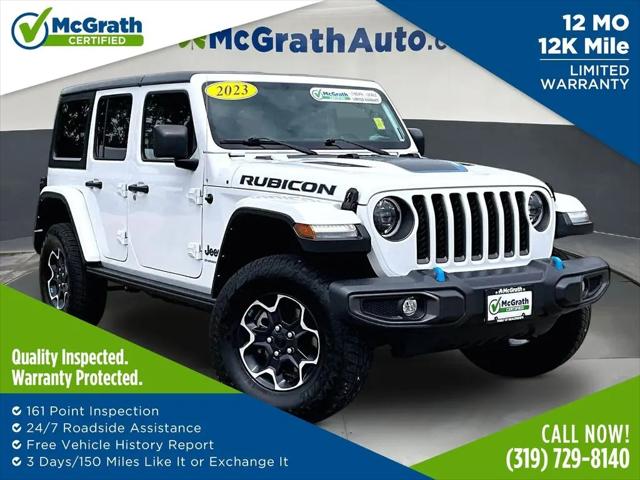 2023 Jeep Wrangler 4xe Rubicon 4x4 for sale in Dubuque, IA