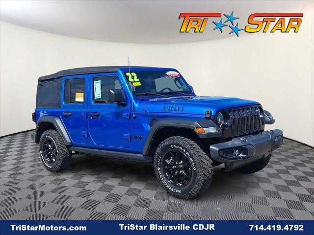 2022 Jeep Wrangler Unlimited Willys 4x4