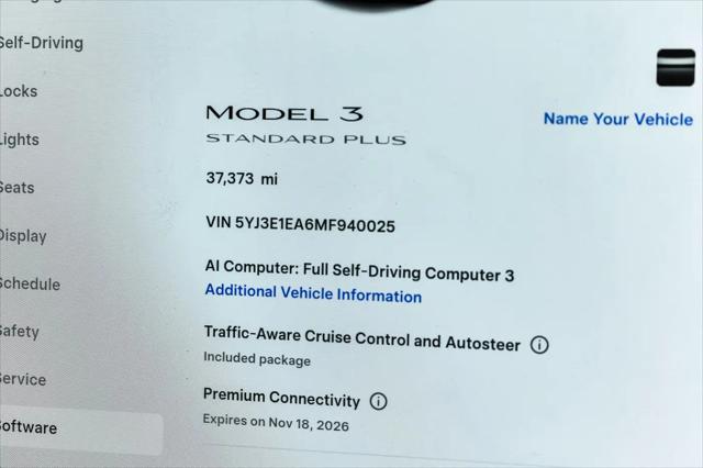 2021 Tesla Model 3 Standard Range Plus Rear-Wheel Drive