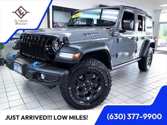 2023 Jeep Wrangler 4xe 4x4 for sale in St Charles, IL