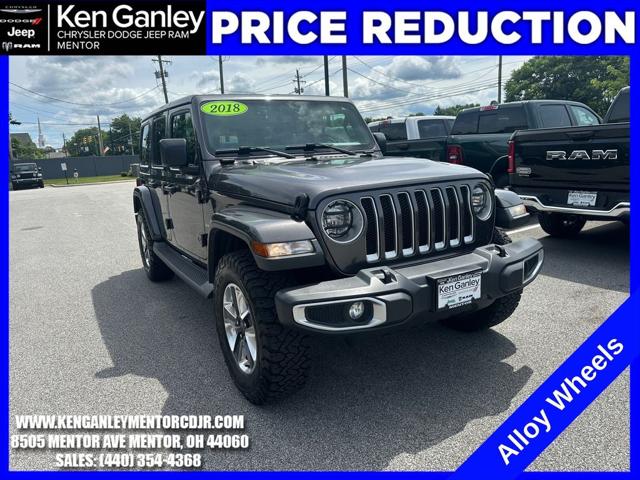 2018 Jeep Wrangler Unlimited Sahara for sale in Mentor, OH