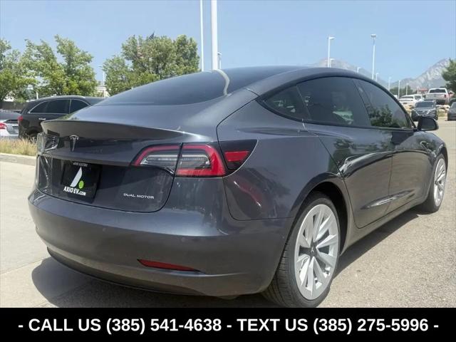 2022 Tesla Model 3 Long Range Dual Motor All-Wheel Drive