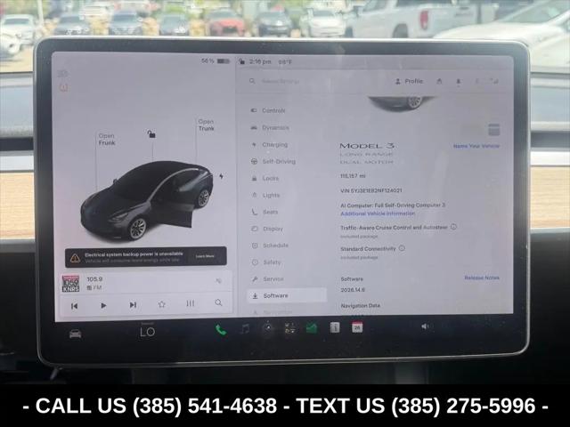 2022 Tesla Model 3 Long Range Dual Motor All-Wheel Drive