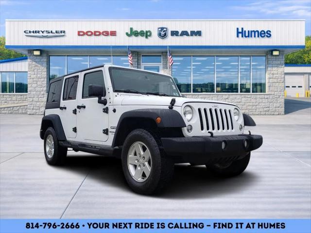 2018 Jeep Wrangler JK Unlimited Sport S 4x4 for sale in Waterford, PA