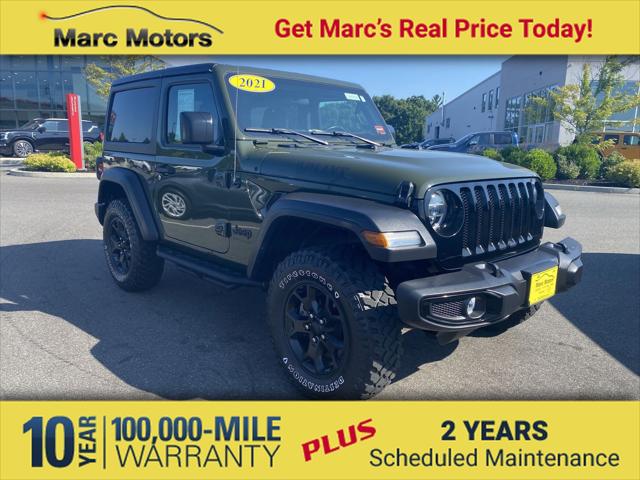 2021 Jeep Wrangler Willys 4x4 for sale in Sanford, ME