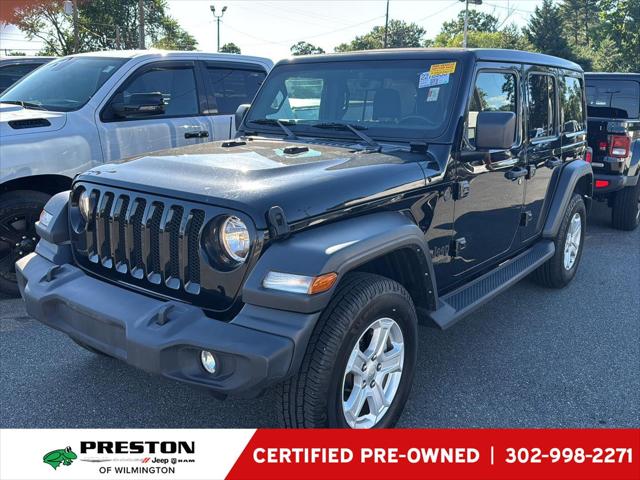2022 Jeep Wrangler Unlimited Sport S 4x4 2022 Jeep Wrangler Unlimited Sport S 4x4