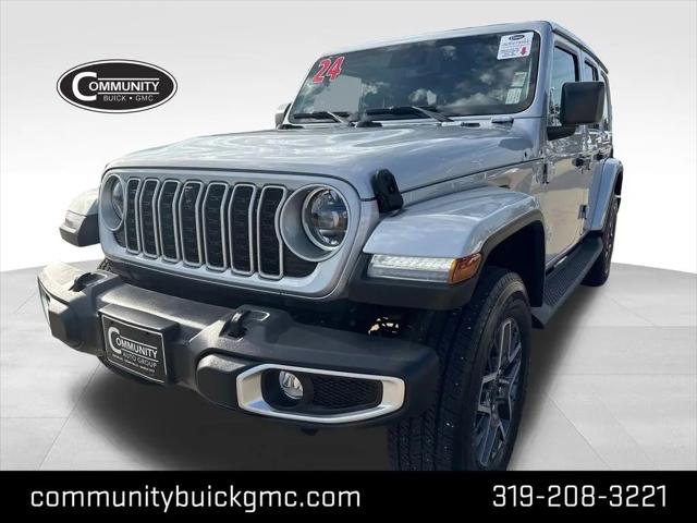 2024 Jeep Wrangler 4-Door Sahara 4x4 for sale in Waterloo, IA