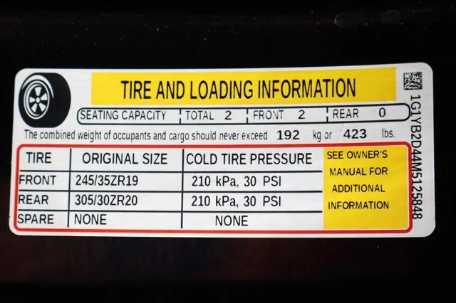 2021 Chevrolet Corvette Stingray RWD Coupe 2LT