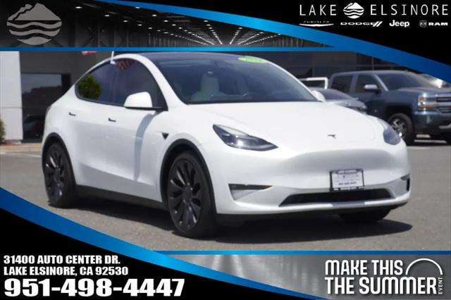 2022 Tesla Model Y Performance Dual Motor All-Wheel Drive for sale in Lake Elsinore, CA