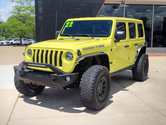 2022 Jeep Wrangler Unlimited High Tide 4x4 for sale in Grand Blanc, MI