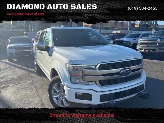 2020 Ford F-150 Platinum for sale in El Cajon, CA