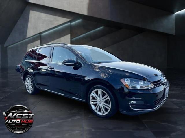 2015 Volkswagen Golf SportWagen TDI SE 4-Door for sale in San Diego, CA