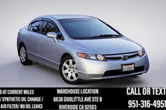 2007 Honda Civic LX for sale in Riverside, CA
