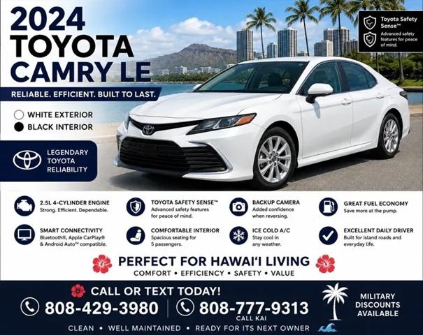 2024 Toyota Camry LE for sale in Honolulu, HI