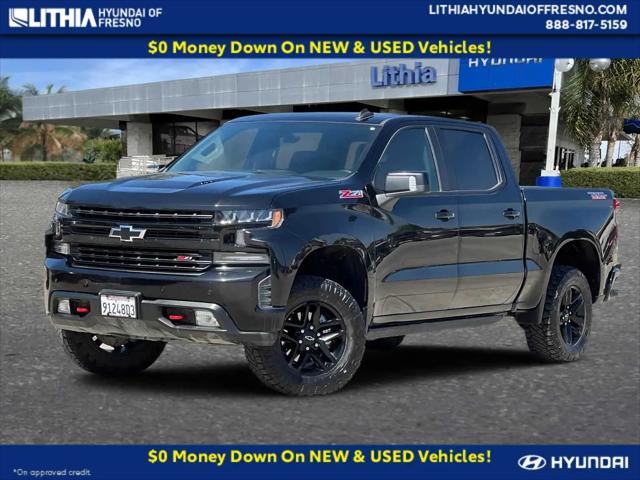 2021 Chevrolet Silverado 1500 4WD Crew Cab Short Bed LT Trail Boss for sale in Fresno, CA