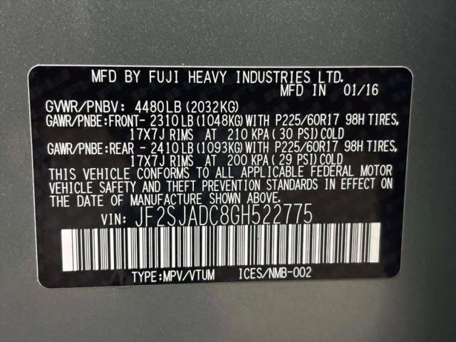 2016 Subaru Forester 2.5i Premium