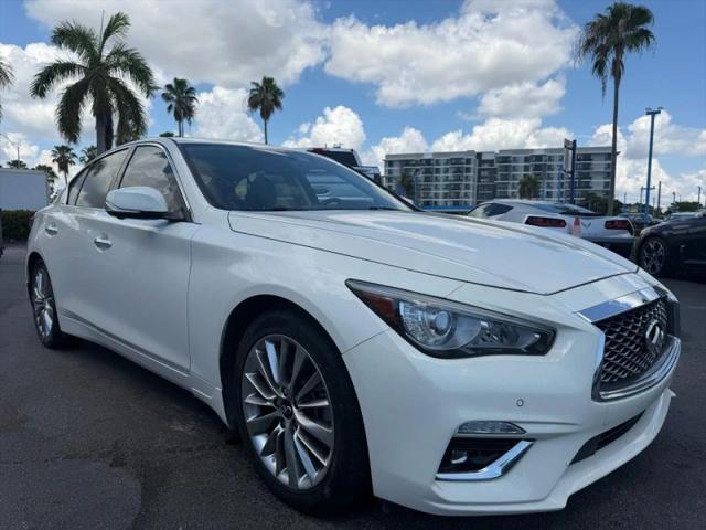 2021 INFINITI Q50 LUXE for sale in Miami, FL