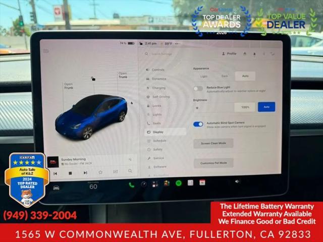 2021 Tesla Model Y Long Range Dual Motor All-Wheel Drive