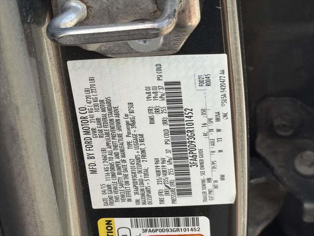 2016 Ford Fusion Titanium