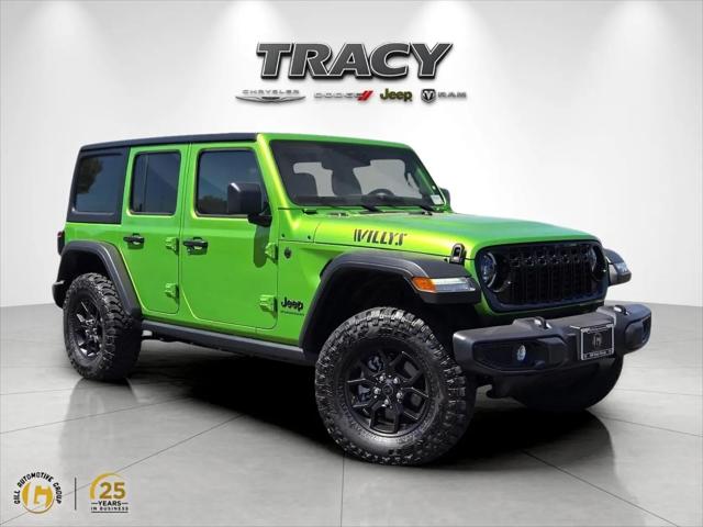 2026 Jeep Wrangler 4-Door Willys 4x4 for sale in Tracy, CA
