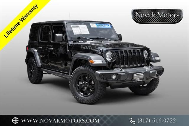 2022 Jeep Wrangler Unlimited Willys Sport 4x4 for sale in Bedford, TX