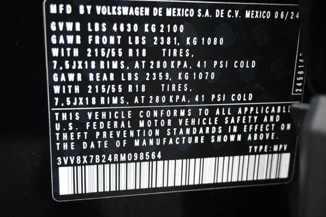 2024 Volkswagen Taos 1.5T S
