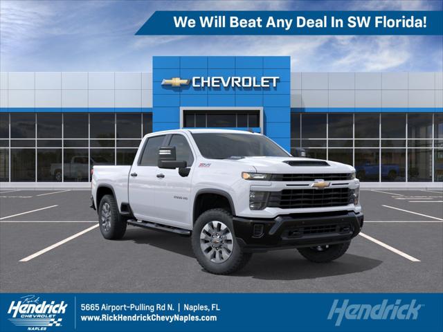 2026 Chevrolet Silverado 2500HD Crew Cab, Standard Bed, WT, 4WD for sale in Naples, FL