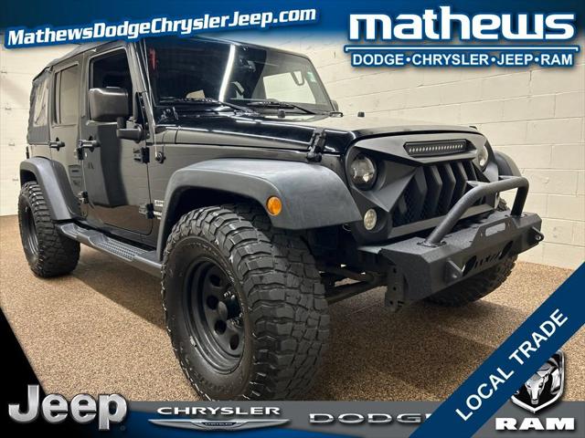 2015 Jeep Wrangler Unlimited Sport for sale in Marion, OH
